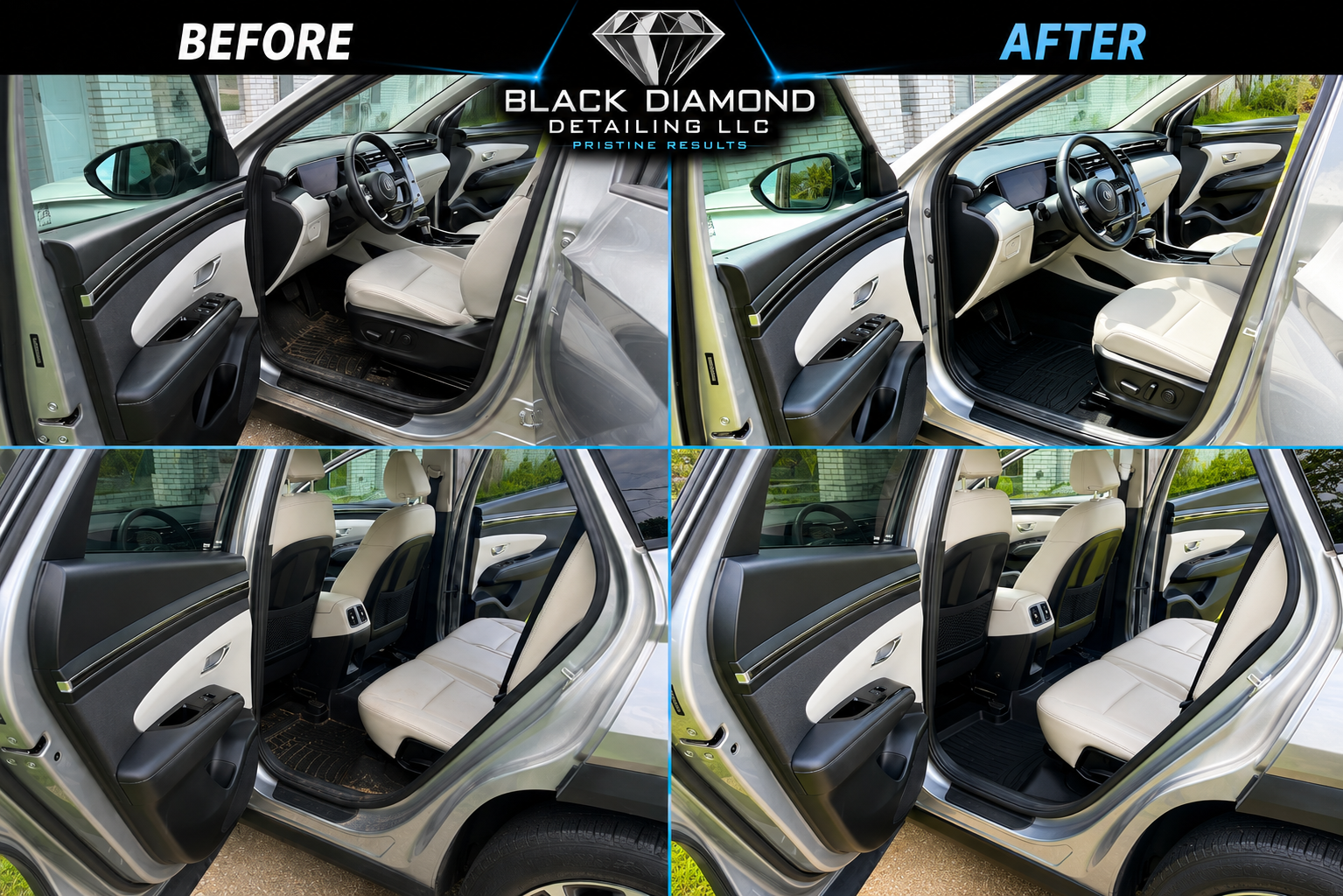 Interior Detail — Silver SUV