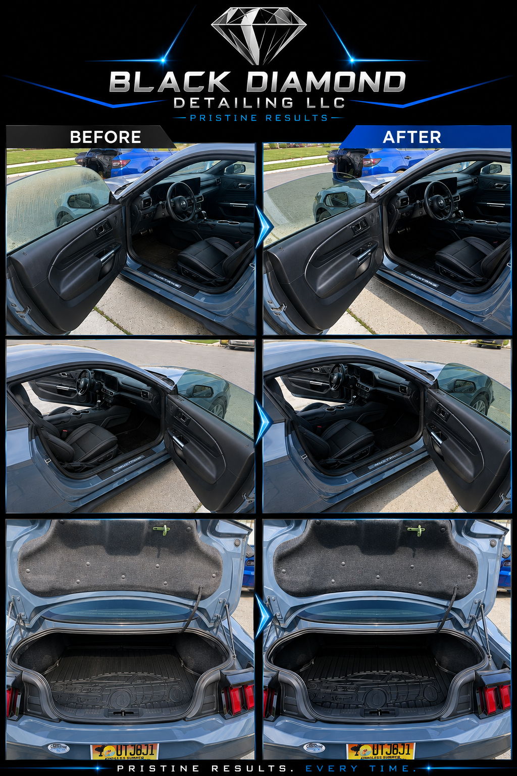 Interior Detail — Ford Mustang